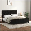 Image de Bedframe zonder matras 160x200 cm fluweel zwart3125948