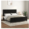 Image de Bedframe zonder matras 160x200 cm fluweel zwart3126009