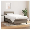 Image de Boxspring met matras stof taupe 90x190 cm3139861