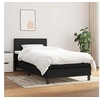 Image de Boxspring met matras stof zwart 90x200 cm3139867