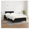 Image de Boxspring met matras stof zwart 120x200 cm3139883