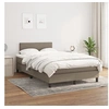 Image de Boxspring met matras stof taupe 120x200 cm3139885