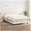 Image de Boxspring met matras stof cràmekleurig 120x200 cm3139886