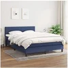 Image de Boxspring met matras stof blauw 140x190 cm3139895