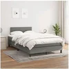 Image de Boxspring met matras stof donkergrijs 120x200 cm3139962