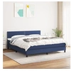 Image de Boxspring met matras stof blauw 180x200 cm3139999