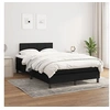 Image de Boxspring met matras stof zwart 120x200 cm3140043