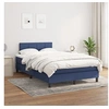 Image de Boxspring met matras stof blauw 120x200 cm3140047