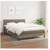 Image de Boxspring met matras stof taupe 140x190 cm3140053