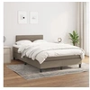 Image de Boxspring met matras stof taupe 120x200 cm3140125