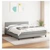 Image de Boxspring met matras stof lichtgrijs 180x200 cm3140153