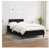 Image de Boxspring met matras stof zwart 120x200 cm3140203