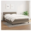 Image de Boxspring met matras stof taupe 140x200 cm3140221