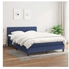 Image de Boxspring met matras stof blauw 140x190 cm3140295