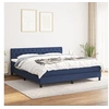 Image de Boxspring met matras stof blauw 160x200 cm3140311