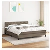 Image de Boxspring met matras stof taupe 180x200 cm3140317