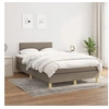 Image de Boxspring met matras stof taupe 120x200 cm3140445