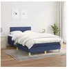 Image de Boxspring met matras stof blauw 120x200 cm3140447