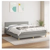 Image de Boxspring met matras stof lichtgrijs 180x200 cm3140473