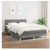 Image de Boxspring met matras stof donkergrijs 140x200 cm3140538