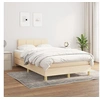 Image de Boxspring met matras stof cràmekleurig 120x200 cm3140606