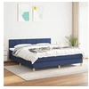 Image de Boxspring met matras stof blauw 180x200 cm3140639