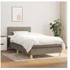Image de Boxspring met matras stof taupe 80x200 cm3140653