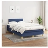 Image de Boxspring met matras stof blauw 120x200 cm3140687