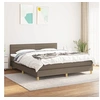 Image de Boxspring met matras stof taupe 180x200 cm3140717