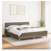 Image de Boxspring met matras stof taupe 160x200 cm3140869