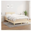 Image de Boxspring met matras stof cràmekleurig 120x200 cm3140926