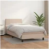Image de Boxspring met matras kunstleer cappuccinokleurig 90x200 cm3140986