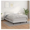 Image de Boxspring met matras kunstleer wit 120x200 cm3140994