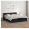 Image de Boxspring met matras kunstleer zwart 180x200 cm3141017