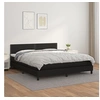 Image de Boxspring met matras kunstleer zwart 180x200 cm3141077