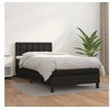 Image de Boxspring met matras kunstleer zwart 90x190 cm3141095