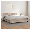 Image de Boxspring met matras kunstleer cappuccinokleurig 160x200 cm3141136