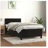 Image de Boxspring met matras fluweel zwart 90x200 cm3141283