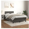 Image de Boxspring met matras fluweel donkergrijs 120x200 cm3141294