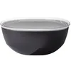 Image de Mepal - Saladier avec couvercle Silueta - Lavable au lave-vaisselle et résistant au micro-ondes - Plat de service - Plats à tapas - Vaisselle - 5000 ml - Nordic black en occasion ou reconditionné