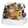 Image de Village de Noël miniature Luville Luville Originals Multicolores Plastique H14xl13xL17cm