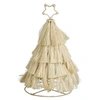 Image de Sapin de Noël décoratif Beige Jute H44xl25xL25cm