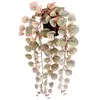 Image de Mica Decorations Plante Artificielle Ceropegia Woodii Collar De Corazones Rosa 12 x 10 x 46 cm