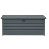 Image de Coffre rangement métal Miles 600L gris