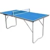 Image de Table ping-pong Basic Mini 1500 pliable bleue