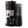 Image de Cafetiere Filtre Avec Broyeur Intégré - - Hd7888/01 - Jusqu'A 10 Tasses - 1,25 L - Noir / Argent