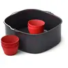 Image de Kit de pâtisserie et moules à muffins en silicone pour Airfryer XXL HD9957/00