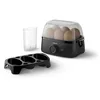 Image de Philips Cuiseur à oeufs électrique 3000, format familial 6 oeufs, 400W, Noir en occasion ou reconditionné