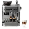 Image de PHILIPS Machine à espresso semi-automatique Barista Brew - Simple, double & Americano, réservoir à grains de 250g, guidage intuitif, tassage calibré, Cafetière à grain en métal argenté (PSA3218/01) en occasion ou reconditionné