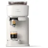 Image de Philips Baristina Machine à expresso - Un véritable expresso, en toute simplicité - Compacte - 16 bars de pression - Broyeur intégré - Machine blanche avec porte-filtre en bois de frêne (BAR302/20) en occasion ou reconditionné